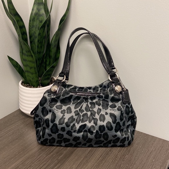 Leopard Print Mini Coach Bag - Picture 3 of 16